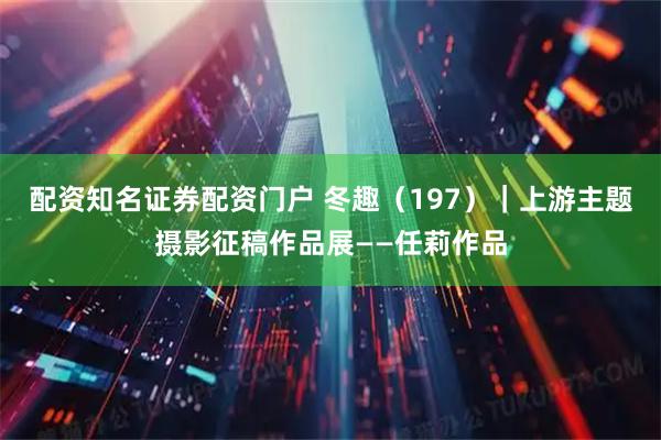 配资知名证券配资门户 冬趣（197）｜上游主题摄影征稿作品展——任莉作品
