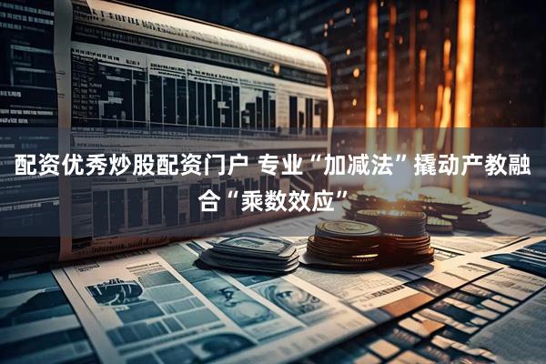 配资优秀炒股配资门户 专业“加减法”撬动产教融合“乘数效应”